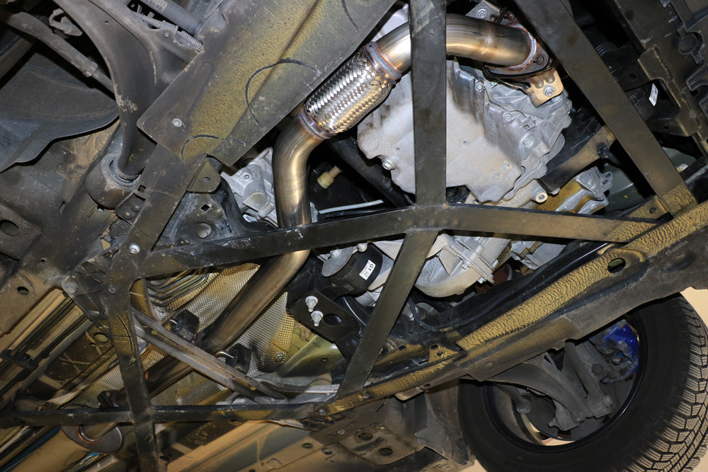 Fox passend fürOpel Cascada 1,6l 125kW Downpipe mit Flexrohr