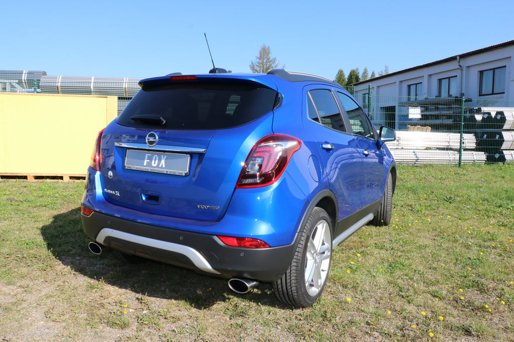 Fox passend fürOpel Mokka 4x4 & 4x2 Endschalldämpfer rechts/links - 140x90 Typ 32 rechts/links