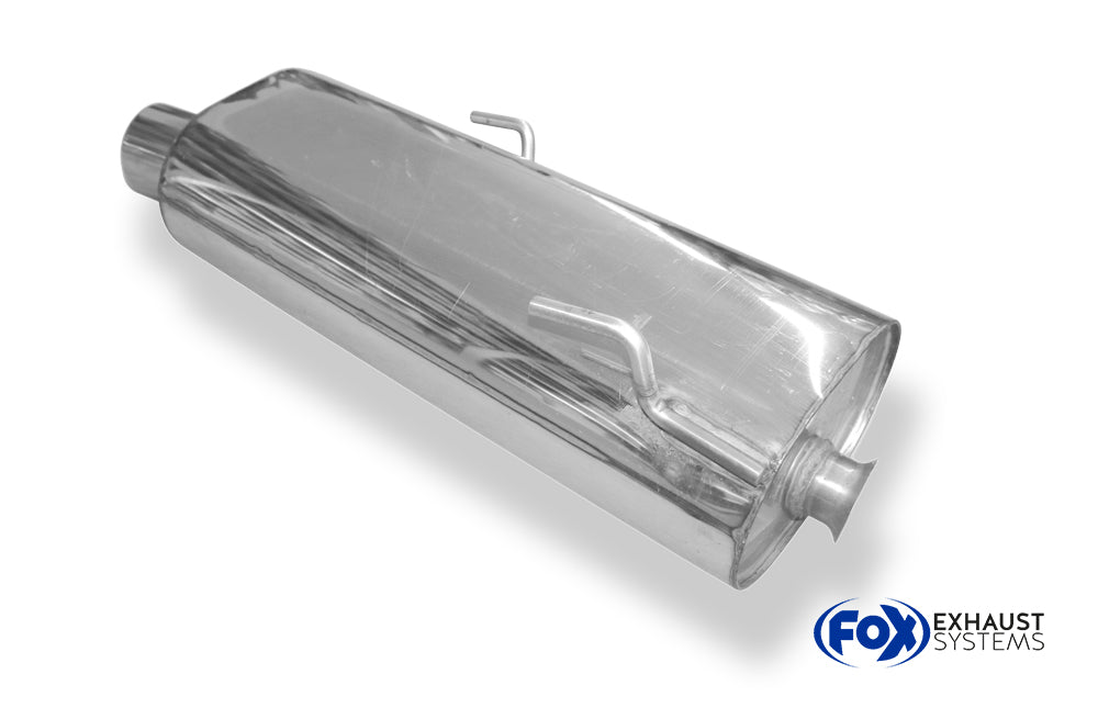 Fox passend fürPeugeot 206 Limousine/ CC Endschalldämpfer - 1x90 Typ 13