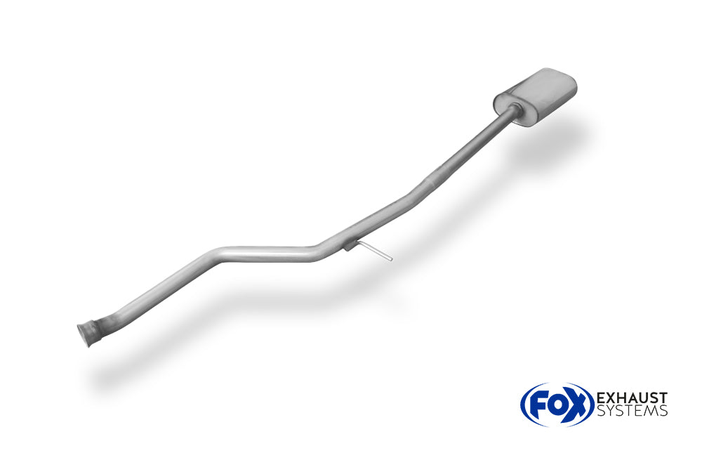 Fox passend für Peugeot 206 Limousine/ cc Vorschalldämpfer