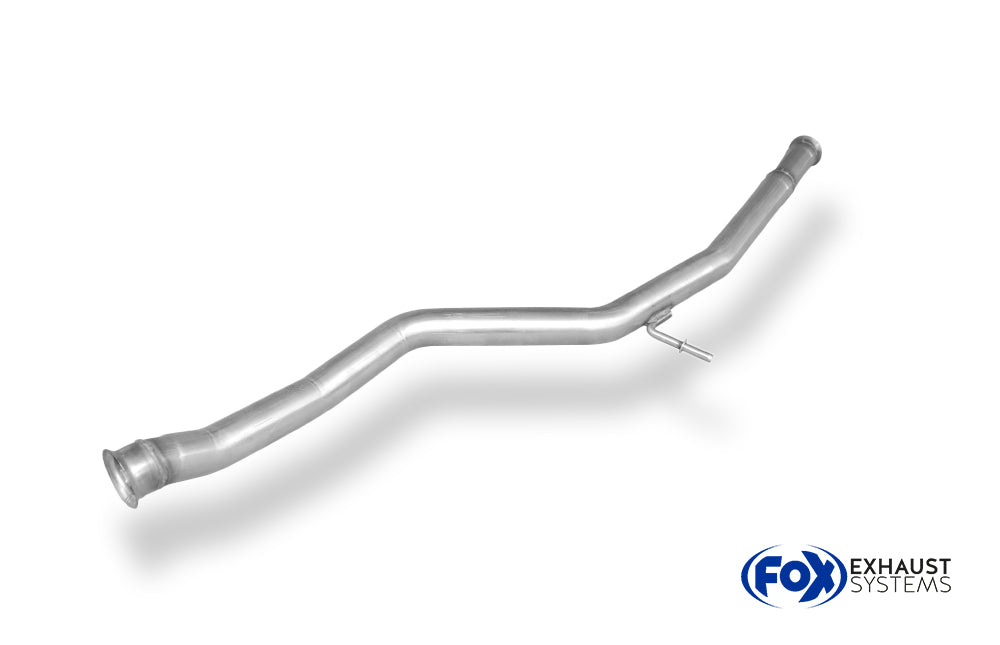 Fox passend fürPeugeot 206 S16/ 206cc S16 Vorschalldämpferersatzrohr mit Tulpenverbindung zum Kat