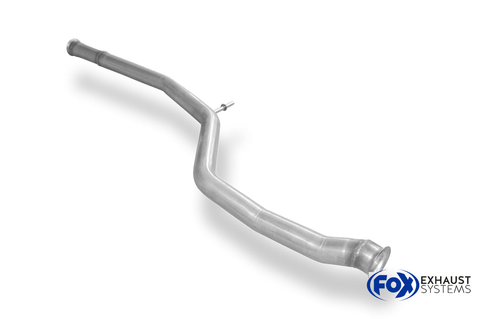 Fox passend für Peugeot 206 S16/ 206cc S16 Vorschalldämpferersatzrohr mit Tulpenverbindung zum Kat