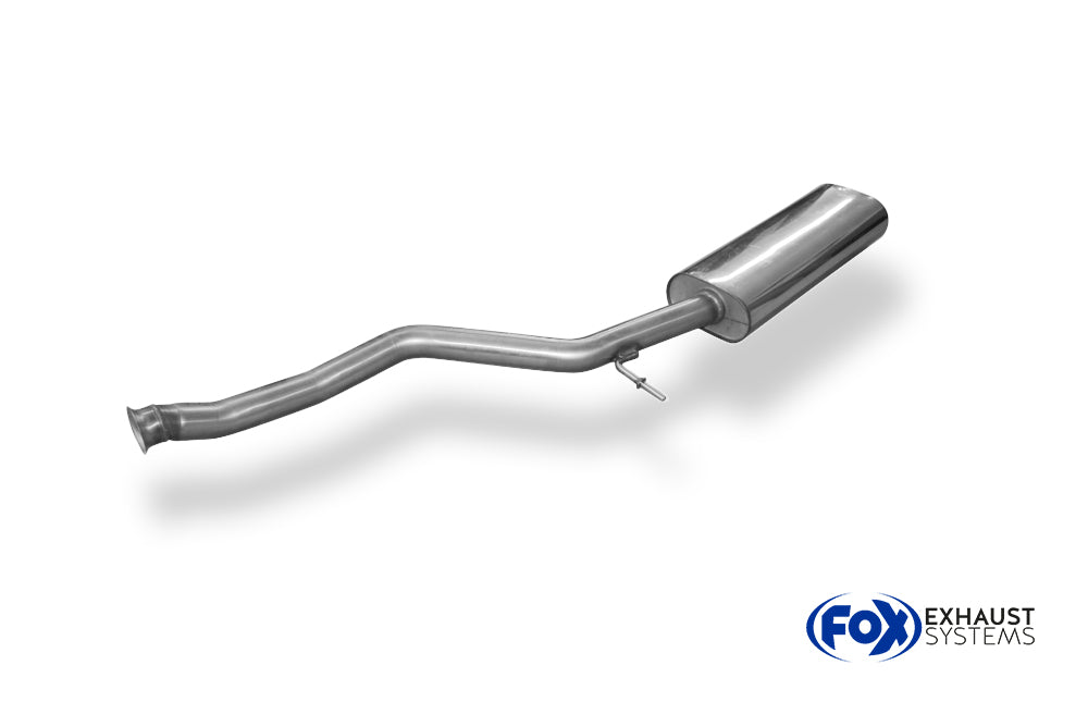 Fox passend fürPeugeot 206 S16/ 206cc S16 Vorschalldämpfer mit Tulpenverbindung zum Kat