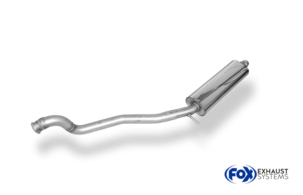 Fox passend für Peugeot 206 RC Vorschalldämpfer