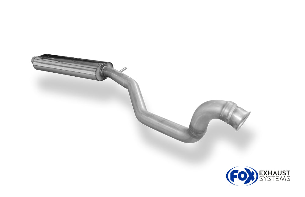 Fox passend fürPeugeot 206 RC Vorschalldämpfer