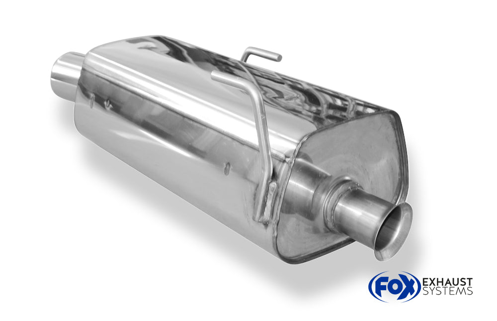 Fox passend fürPeugeot 206 S16/ S16 Cabrio Endschalldämpfer - 1x90 Typ 13