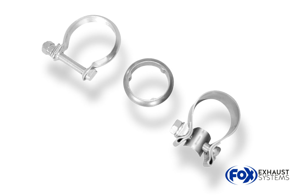 Fox passend fürPeugeot 206 SW Endschalldämpfer - 88x74 Typ 32