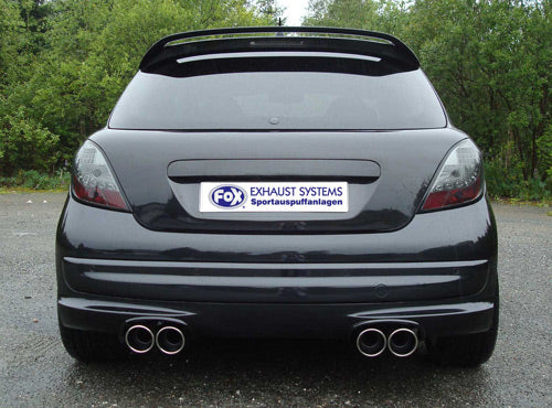 Fox passend für Peugeot 207 RC Endschalldämpfer Ausgang rechts/links - 2x90 Typ 16 rechts/links