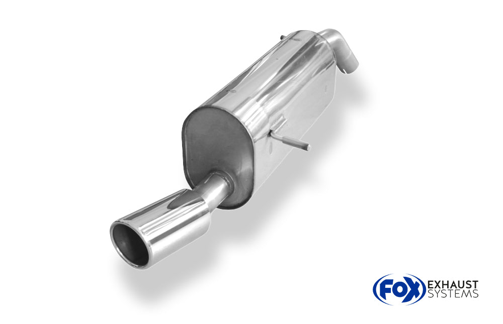 Fox passend fürPeugeot 207/ 207cc/ 208 Endschalldämpfer einseitig - 1x90 Typ 16