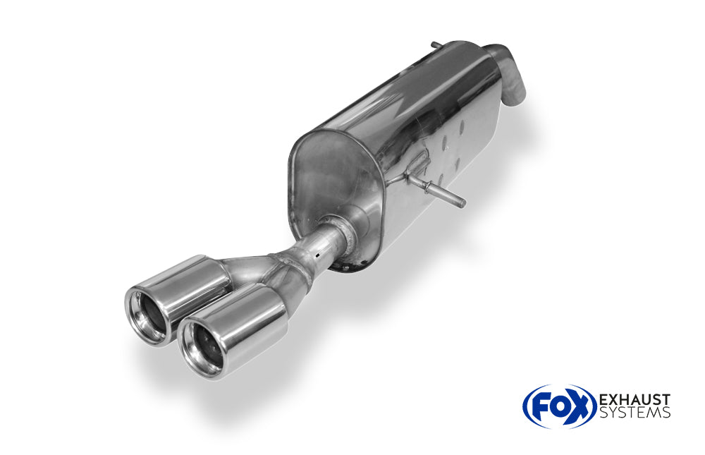 Fox passend fürPeugeot 208 GTI Endschalldämpfer - 2x76 Typ 13