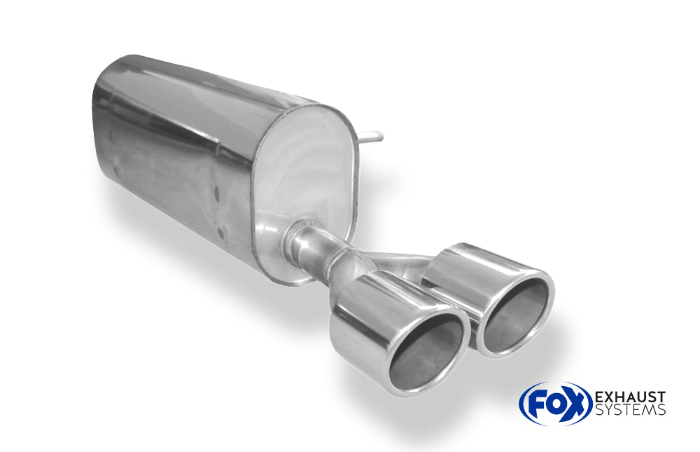 Fox passend fürPeugeot 208 GTI Endschalldämpfer - 2x90 Typ 16