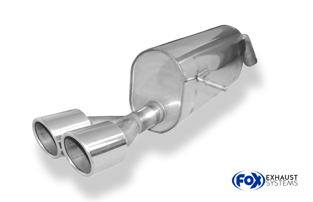Fox passend fürPeugeot 208 GTI Endschalldämpfer - 2x90 Typ 16