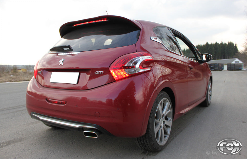 Fox passend fürPeugeot 208 GTI Endschalldämpfer - 145x65 Typ 59