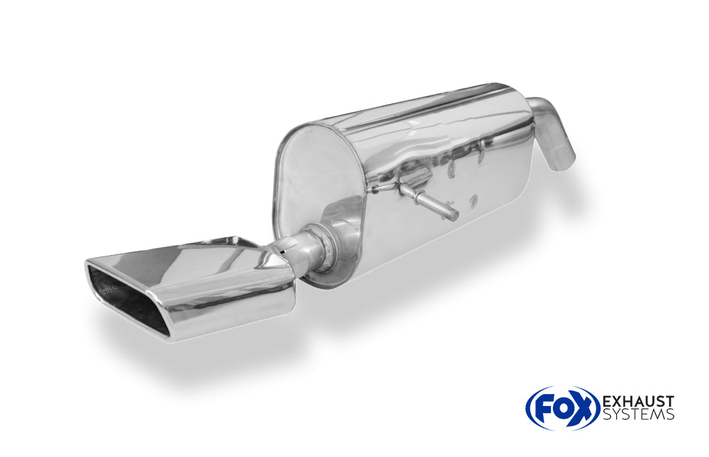 Fox passend für Peugeot 208 GTI Endschalldämpfer - 145x65 Typ 59