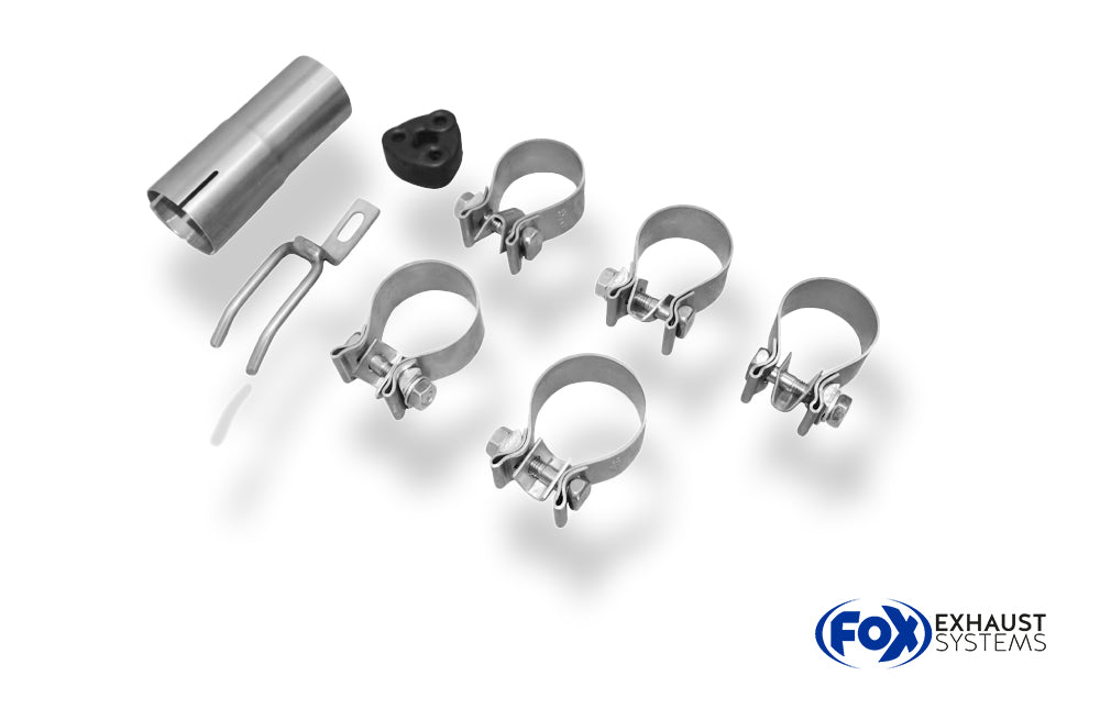 Fox passend fürPeugeot 208 GTI Endschalldämpfer Ausgang rechts/links - 145x65 Typ 59 rechts/links