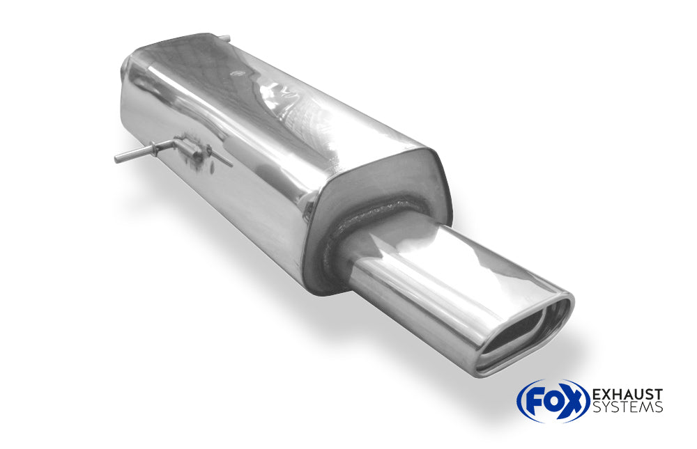 Fox passend fürPeugeot 307 Endschalldämpfer - 135x80 Typ 53