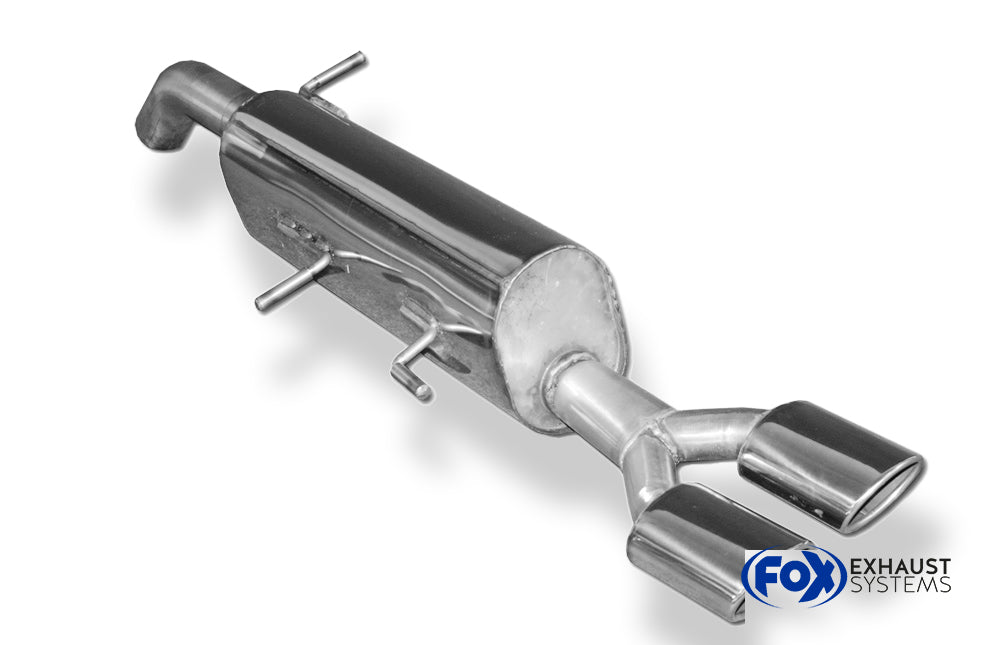 Fox passend fürPeugeot 308cc Endschalldämpfer - 2x106x71 Typ 32