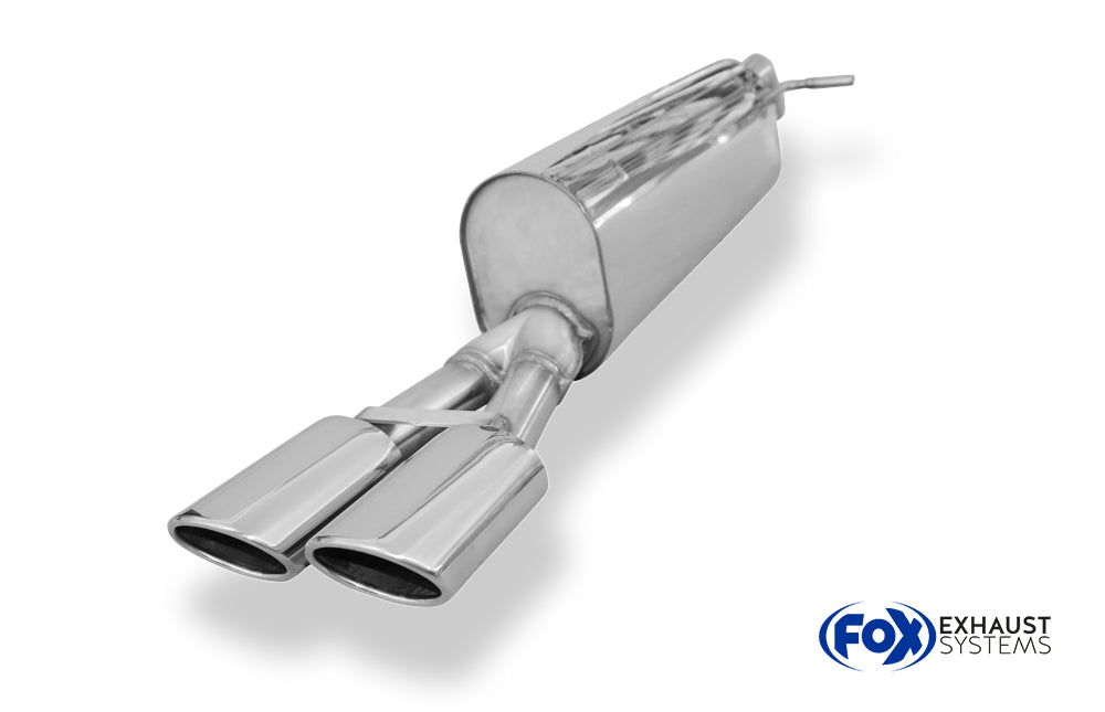 Fox passend fürPeugeot 308cc Endschalldämpfer - 2x106x71 Typ 32