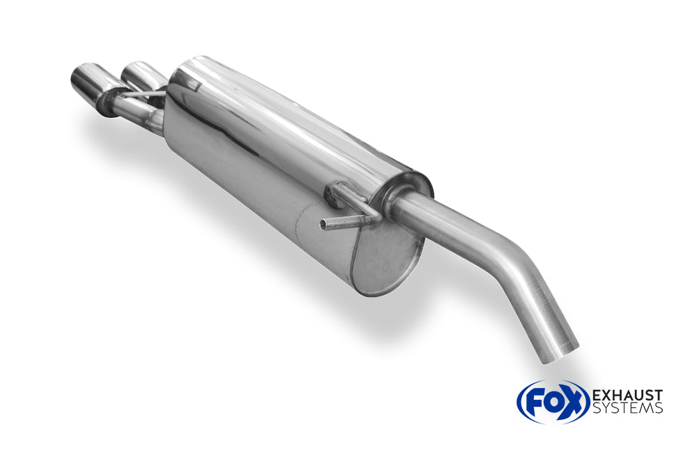 Fox passend fürPeugeot 308cc Endschalldämpfer - 2x106x71 Typ 32