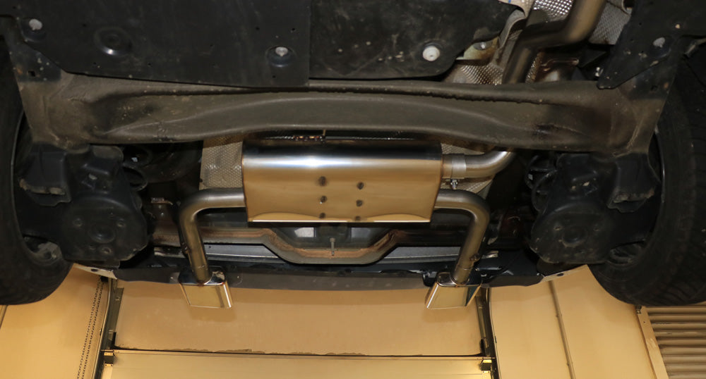Fox passend fürPeugeot 308 II Endschalldämpfer Ausgang rechts/links - 145x65 Typ 59 rechts/links