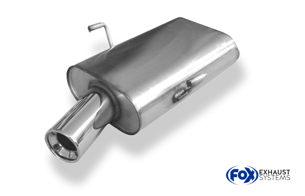 Fox passend fürPeugeot 406 Limousine/ Coupe Endschalldämpfer - 1x90 Typ 13
