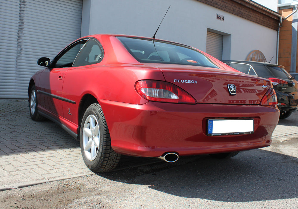 Fox passend fürPeugeot 406 Limousine/ Coupe Endschalldämpfer - 106x71 Typ 38