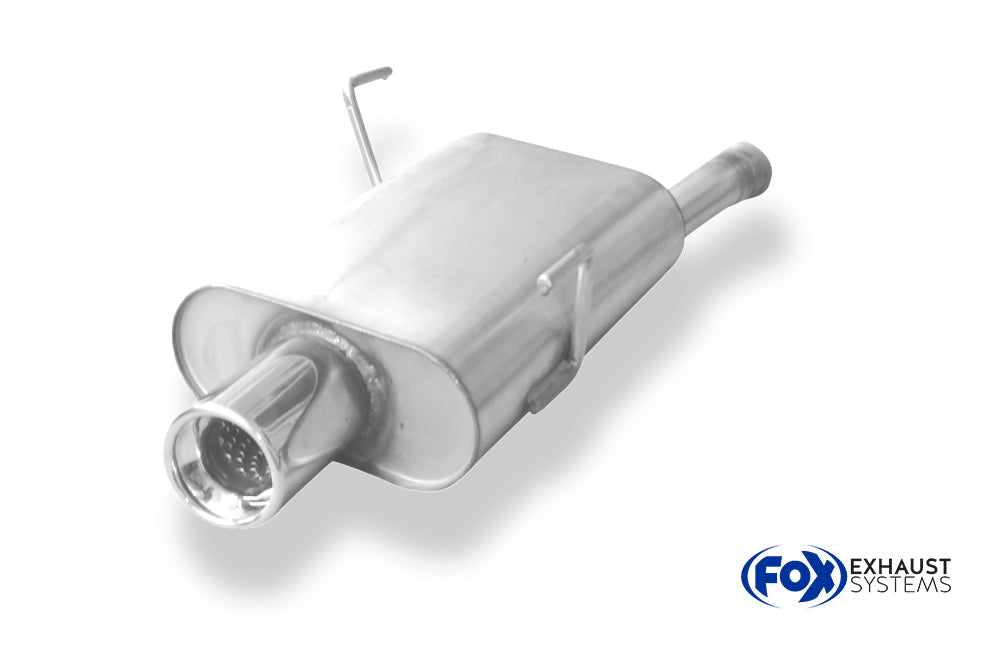 Fox passend für Peugeot 406 Break Endschalldämpfer - 1x90 Typ 13