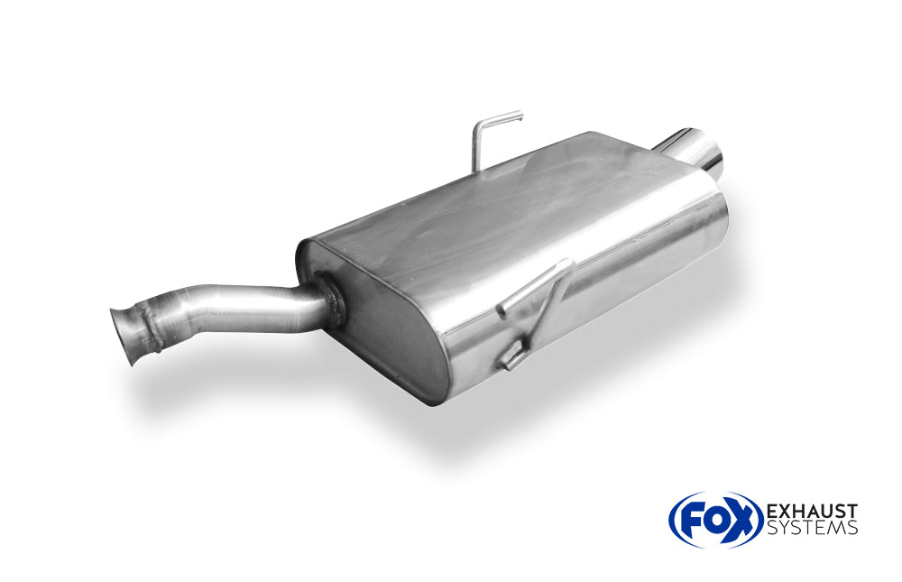 Fox passend fürPeugeot 406 Break Endschalldämpfer - 1x90 Typ 13