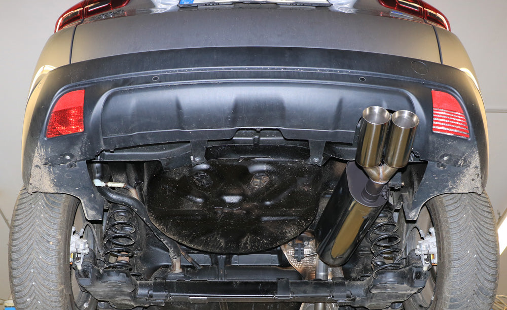 Fox passend fürPeugeot 2008 Endschalldämpfer - 2x80 Typ 25