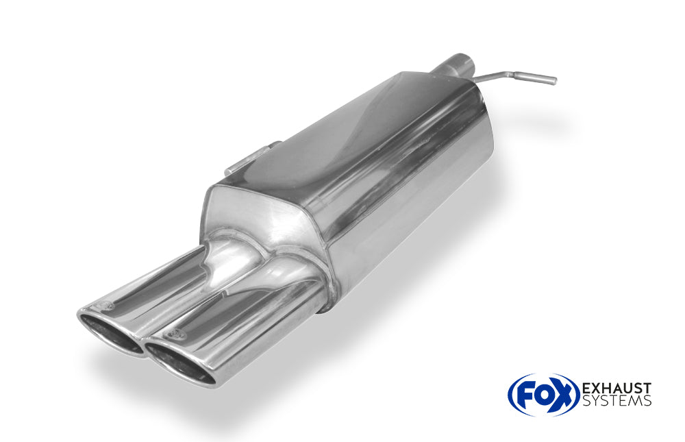 Fox passend fürCitroen C4 - B7 Endschalldämpfer - 2x106x71 Typ 32