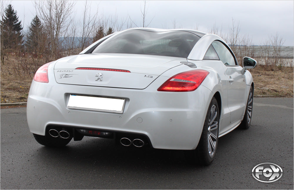 Fox passend fürPeugeot RCZ Endschalldämpfer  rechts/ links - 2x106x71 Typ 32 rechts/links