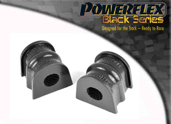 Powerflex Black Series  passend für Alfa Romeo Alfasud inc Sprint (1971-1989), 33 (1983-1995) Stabilisator zum Fahrgestell vorne 18mm
