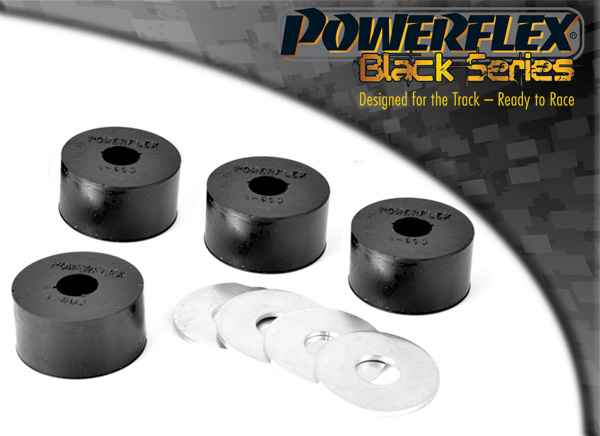 Powerflex Black Series  passend für Fiat Coupe (1993-2000), Brava, Bravo, Marea (1995-2001) Stabilisatorbefestigung VA