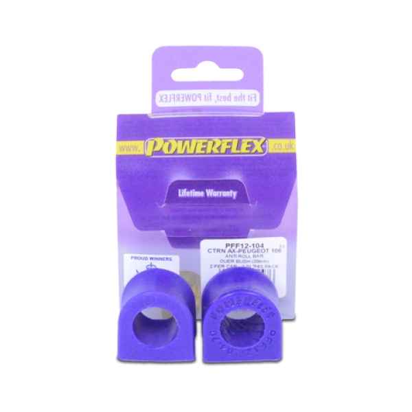 Powerflex Road Series passend für Peugeot 106 & 106 GTi/Rallye Stabilisator vorne außen an Fahrgestell