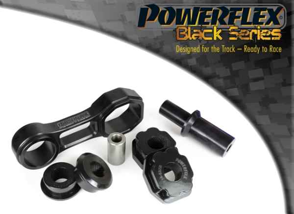 Powerflex Black Series  passend für Fiat 500 US Models inc Abarth untere Drehmomentstütze (Track Use)