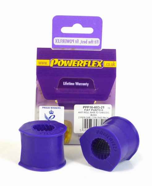 Powerflex Road Series passend für Lancia Delta 1.4-2.0 (1993-1999) Stabilisator zum Fahrgestell vorne 21mm