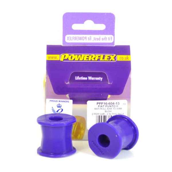 Powerflex Road Series passend für Fiat Punto MK2 (1999 - 2005) Stabilisator zu Querlenker vorne 13mm