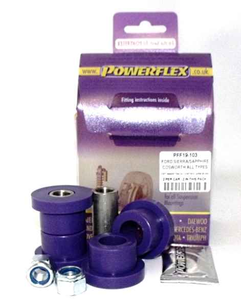 Powerflex Road Series passend für Ford Sierra XR4i (1983-1985), XR4x4 (1985-1992) Querlenker vorne innen