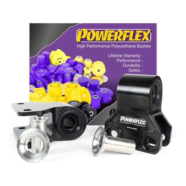 Powerflex Black Series  passend für Mazda Mazda 3 BL (2009-2013) Vorderradaufhängung PU Buchse hinten für Nachlaufeinstellung