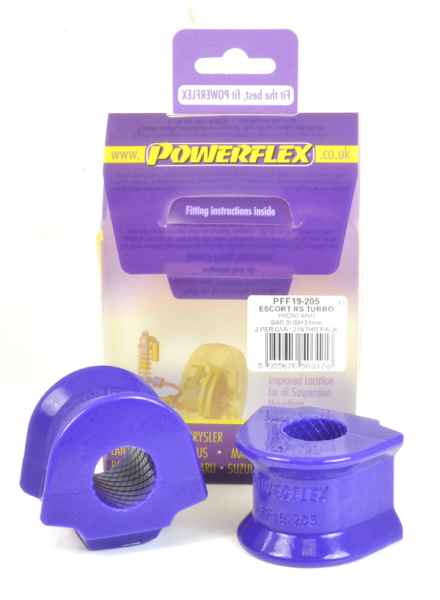 Powerflex Road Series passend für Ford Escort RS Turbo Series 2 Stabilisator vorne an Fahrgestell 24mm