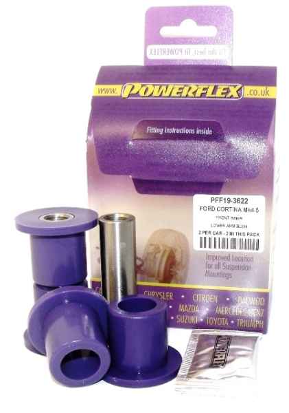 Powerflex Road Series passend für Ford Cortina Mk4,5 (1976-1982) Querlenker unten innen