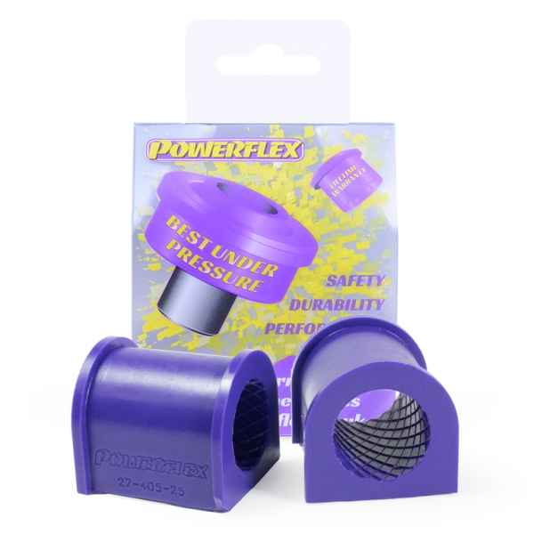 Powerflex Road Series passend für Jaguar (Daimler) XJ6, XJ6R - X300 & X306 (1994-1997) Stabilisator vorne innen an Fahrgestell 25mm