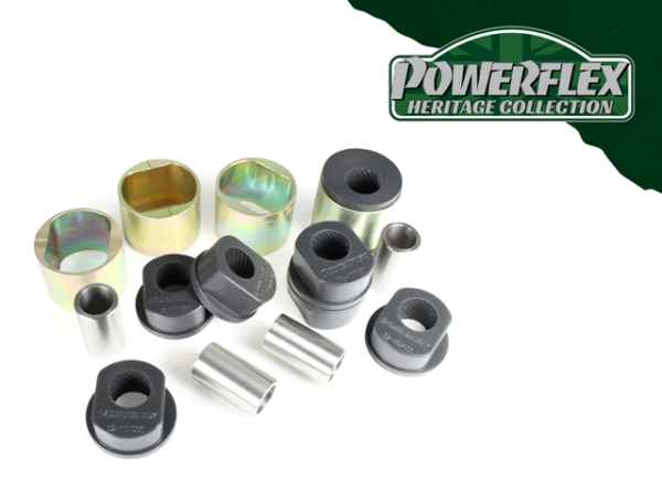 Powerflex Heritage Series passend für Land Rover Range Rover Classic (1970 - 1985) Zug-, Schubstrebe vordere Buchse mit Nachlaufkorrektur - 50mm Lift