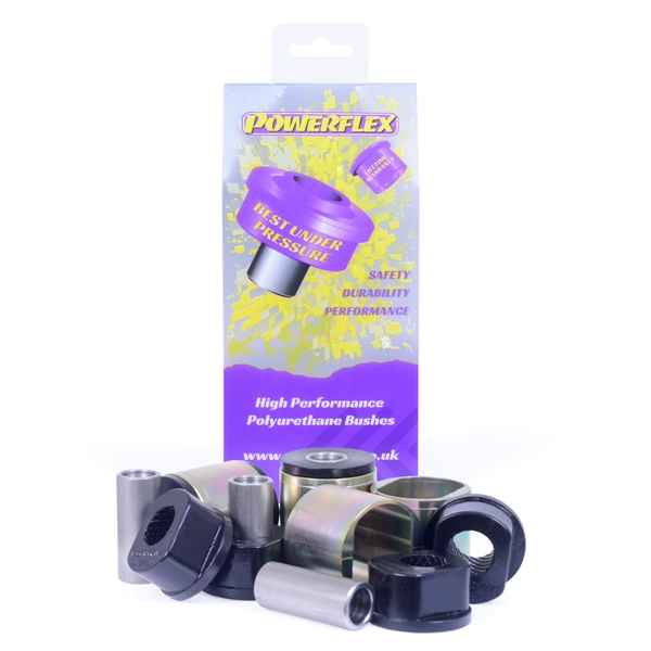 Powerflex Road Series passend für Land Rover Range Rover Classic (1986-1995) Zug-, Schubstrebe vordere Buchse mit Nachlaufkorrektur - 25mm Lift