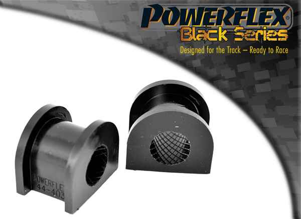 Powerflex Black Series  passend für Mitsubishi Lancer Evolution X CZ4A (10/07 - 05/16) Stabilisator zum Fahrgestell vorne 27mm