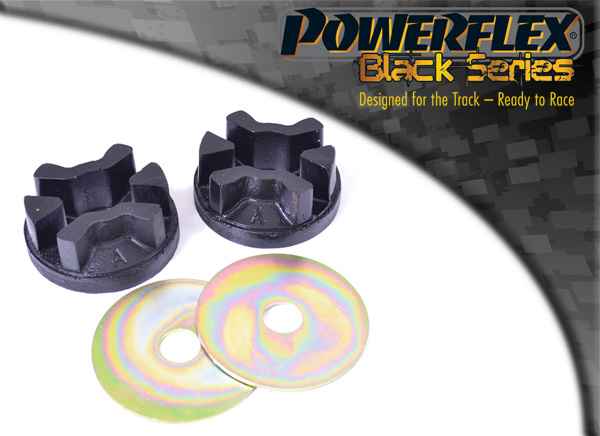 Powerflex Black Series  passend für Mini R50/52/53 Gen 1 (2000 - 2006) obere Motorabstützung gross vorne