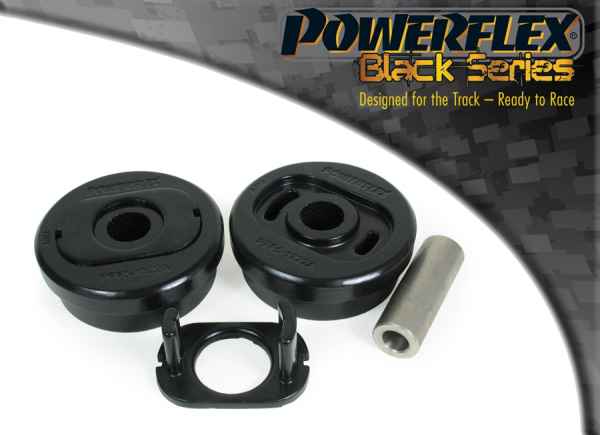 Powerflex Black Series  passend für Mini Paceman R61 2WD (2013-2016) Motoraufnahme groß