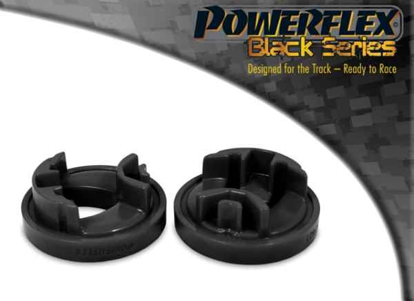 Powerflex Black Series  passend für Mini Paceman R61 2WD (2013-2016) Motorhalter unten langes Innenteil