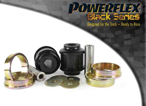 Powerflex Black Series  passend für BMW F82, F83 M4 (2014 -) Zug-, Schubstrebe zu Karosserie