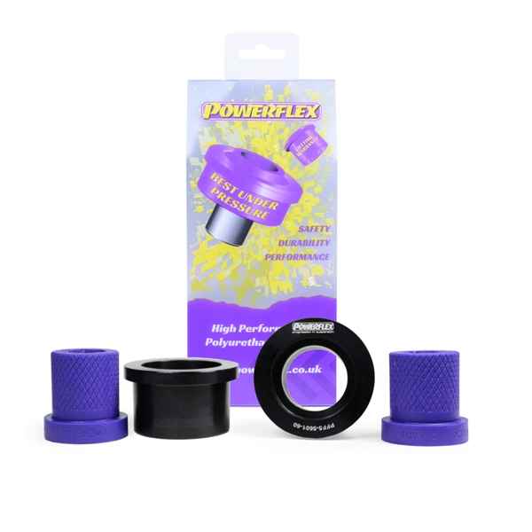 Powerflex Road Series passend für BMW Z4 E85 & E86 (2003-2009) Vorderradaufhängung PU Buchse hinten, Aluminium Außenhüllen
